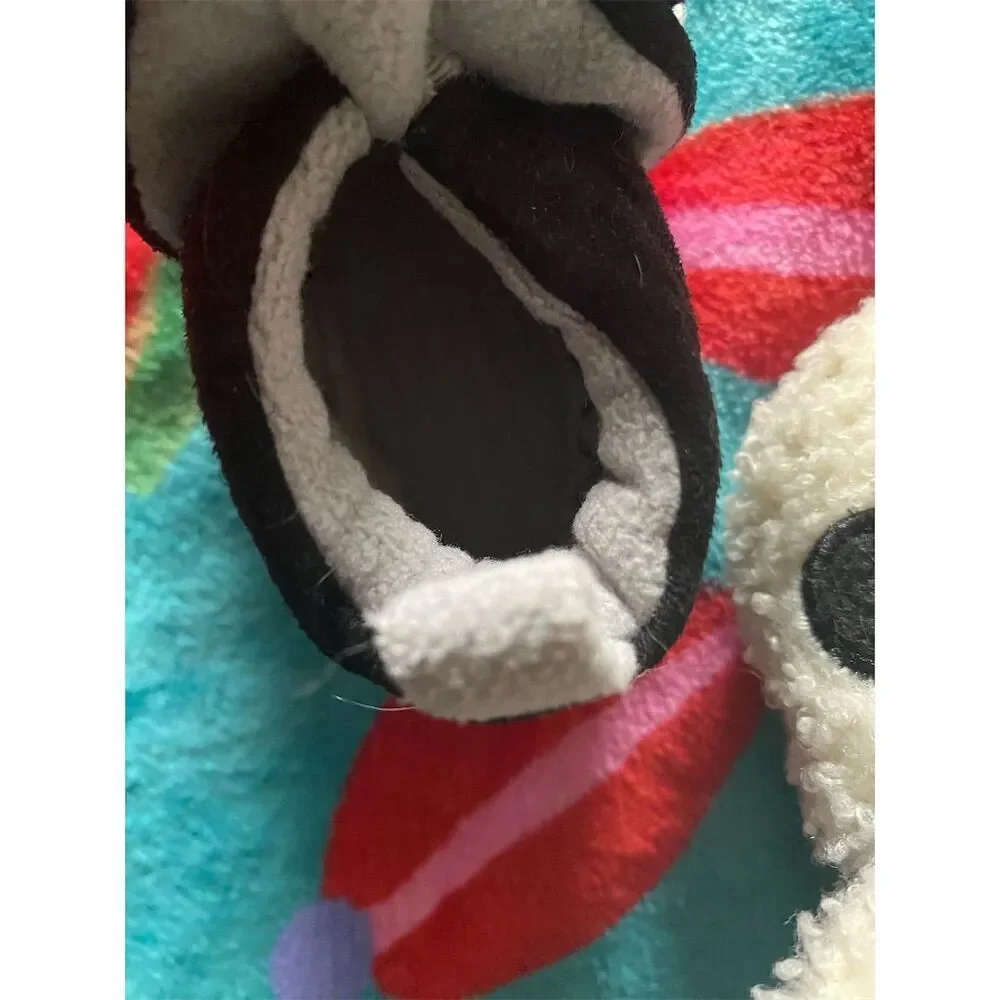 Timatego Baby Panda Slippers Unisex 3-6 Months Black